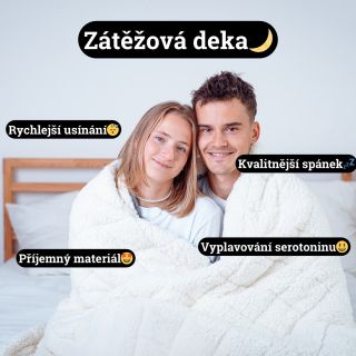 K čemu je zátěžová deka? ✨ Chcete zlepšit svůj spánek, snížit stres nebo se jen cítit víc v klidu? Zátěžová deka je tím...